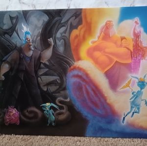 Hercules Disney Lithograph